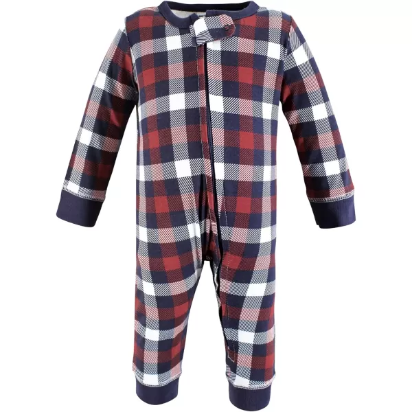 Hudson Baby Baby Girls' Cotton Sleep and Play