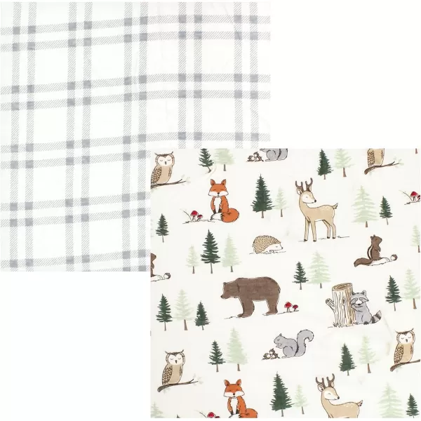 Hudson Baby Unisex Baby Cotton Fitted Crib Sheet, Teepee, One Size