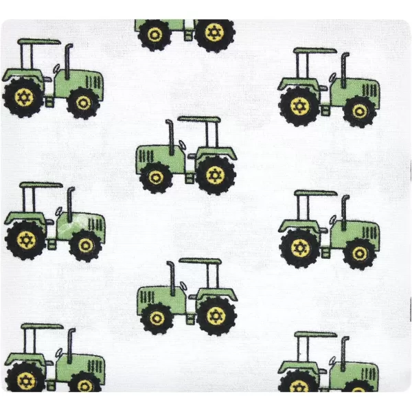 Hudson Baby Unisex Baby Cotton Flannel Receiving Blankets, Rocket Ship, One Size