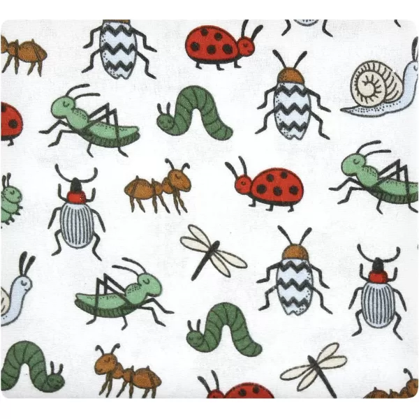 Hudson Baby Unisex Baby Cotton Flannel Receiving Blankets, Rocket Ship, One Size