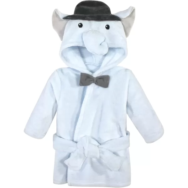 Hudson Baby Unisex Baby Plush Bathrobe and Toy Set