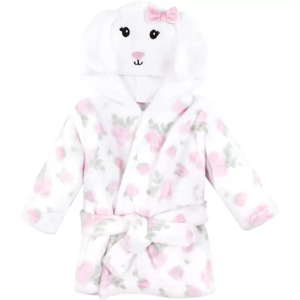 Hudson Baby Unisex Baby Plush Bathrobe and Toy Set