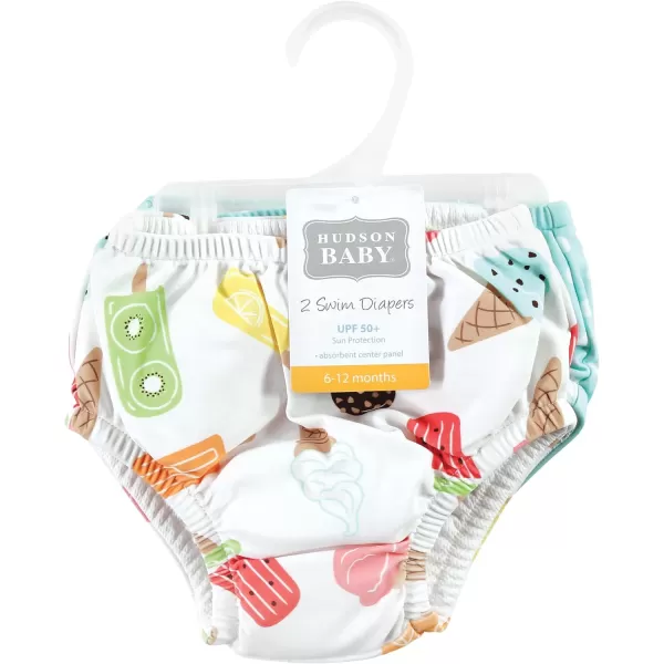 Hudson Baby Unisex Baby Swim Diapers, Flamingos, 18-24 Months