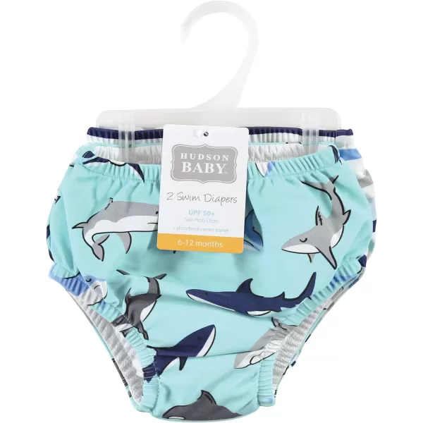 Hudson Baby Unisex Baby Swim Diapers, Flamingos, 18-24 Months