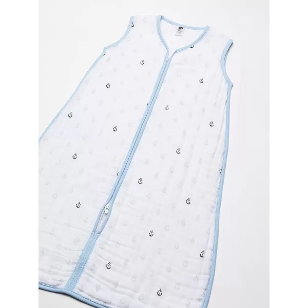 Hudson Baby Unisex BabyMuslin Cotton Sleeveless Wearable Sleeping Bag, Sack, Blanket