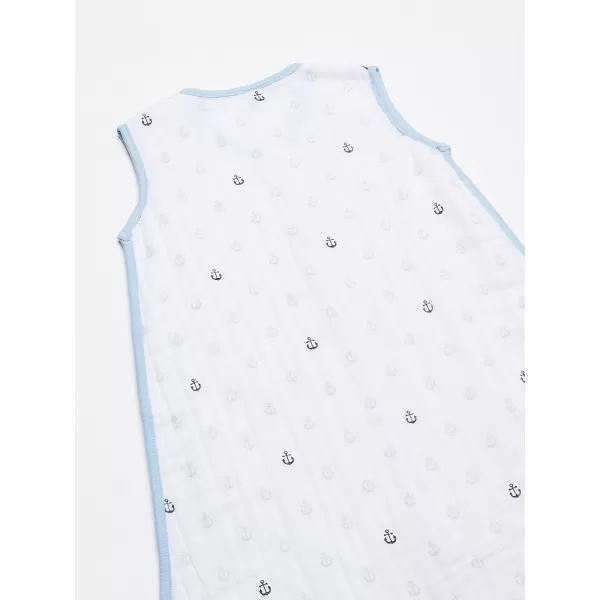 Hudson Baby Unisex BabyMuslin Cotton Sleeveless Wearable Sleeping Bag, Sack, Blanket