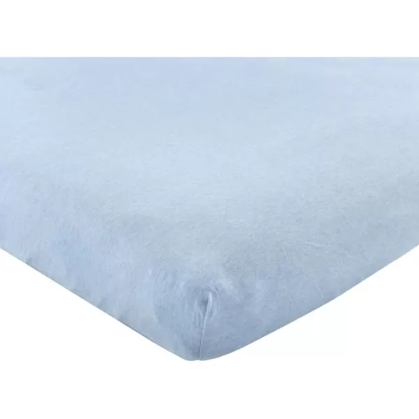 Hudson Baby Unisex Baby Cotton Fitted Crib Sheet, Teepee, One Size