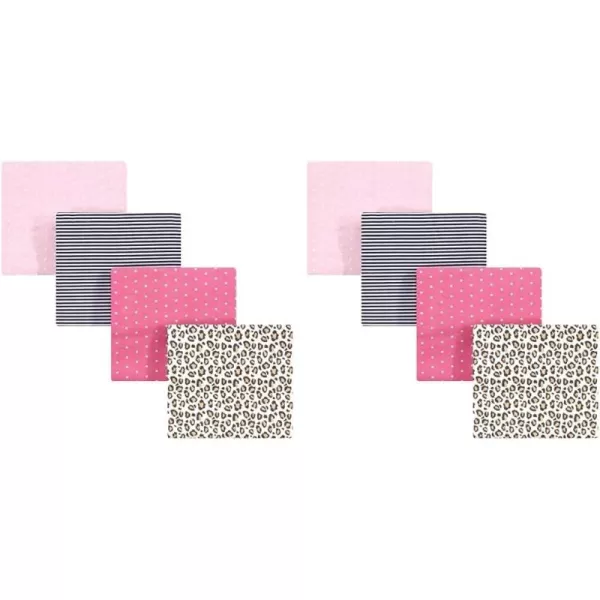 Hudson Baby Unisex Baby Cotton Flannel Receiving Blankets, Rocket Ship, One Size