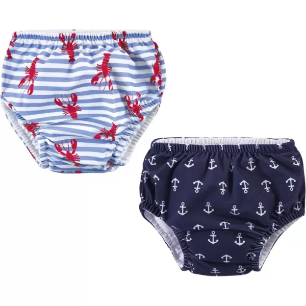 Hudson Baby Unisex Baby Swim Diapers, Flamingos, 18-24 Months