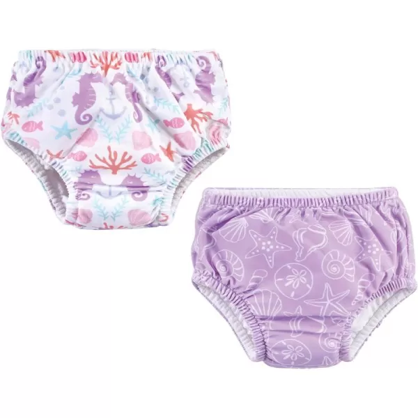 Hudson Baby Unisex Baby Swim Diapers, Flamingos, 18-24 Months