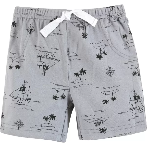 Hudson Baby Baby Shorts Bottoms 4-Pack