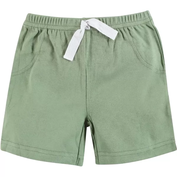 Hudson Baby Baby Shorts Bottoms 4-Pack