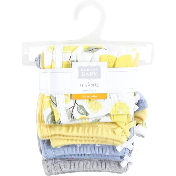 Hudson Baby Baby Shorts Bottoms 4-Pack