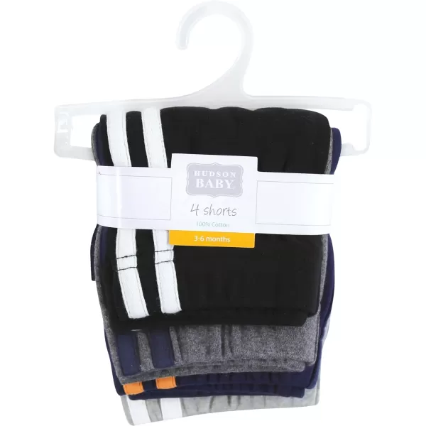 Hudson Baby Baby Shorts Bottoms 4-Pack