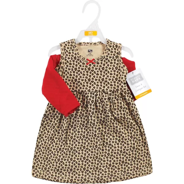 Hudson Baby Girls' One Size Quilted Cardigan and Dress