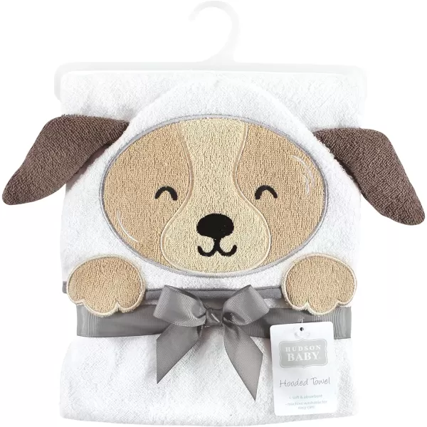 Hudson Baby Unisex Baby Cotton Animal Face Hooded Towel, Ladybug, One Size