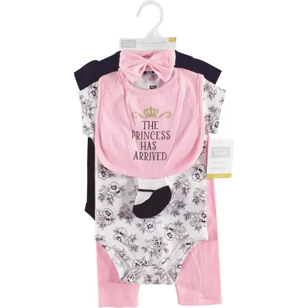 Hudson Baby Unisex Baby Cotton Bodysuit, Pant and Bib Set