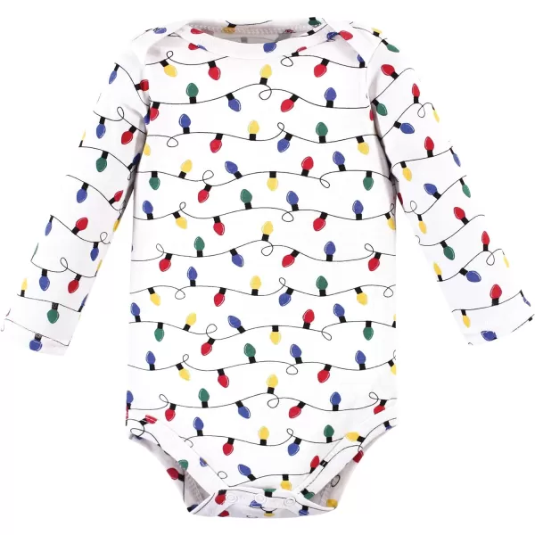 Hudson Baby Unisex Baby Cotton Long-Sleeve Bodysuits