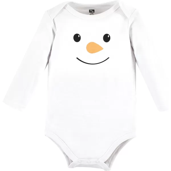 Hudson Baby Unisex Baby Cotton Long-Sleeve Bodysuits