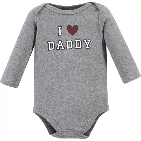 Hudson Baby Unisex Baby Cotton Long-Sleeve Bodysuits