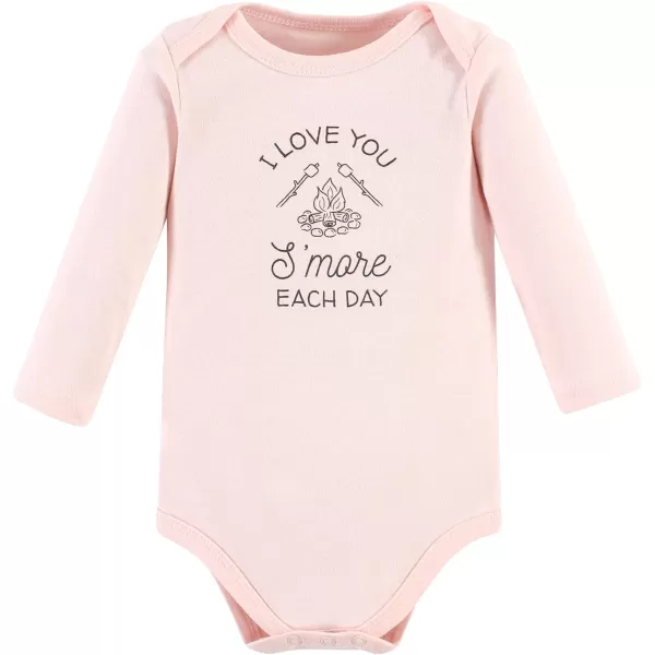 Hudson Baby Unisex Baby Cotton Long-Sleeve Bodysuits
