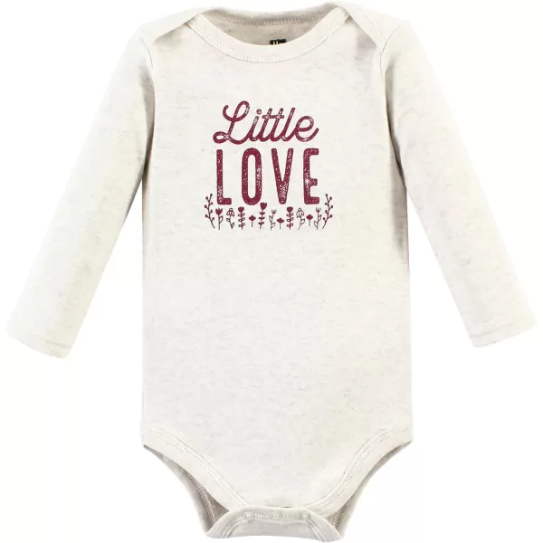 Hudson Baby Unisex Baby Cotton Long-Sleeve Bodysuits
