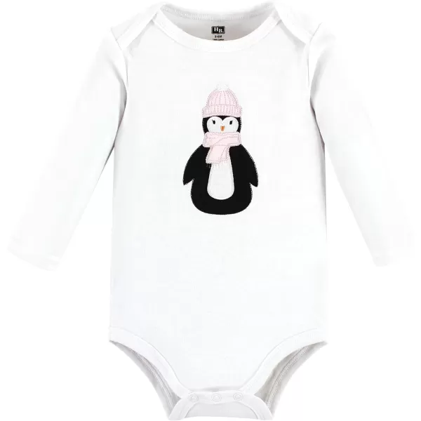 Hudson Baby Unisex Baby Cotton Long-Sleeve Bodysuits