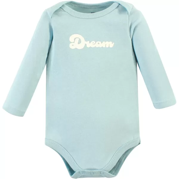 Hudson Baby Unisex Baby Cotton Long-Sleeve Bodysuits