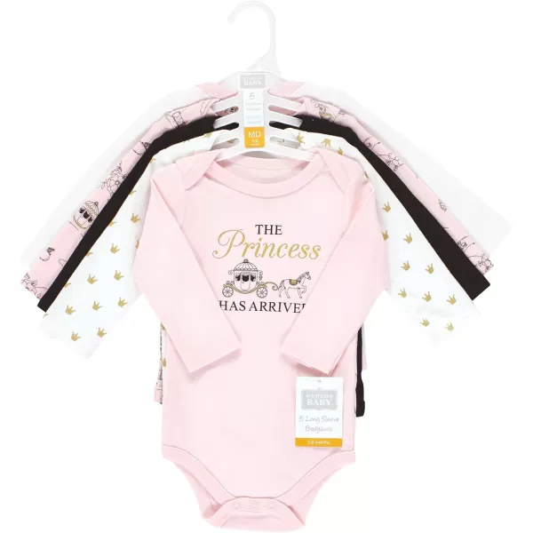 Hudson Baby Unisex Baby Cotton Long-Sleeve Bodysuits