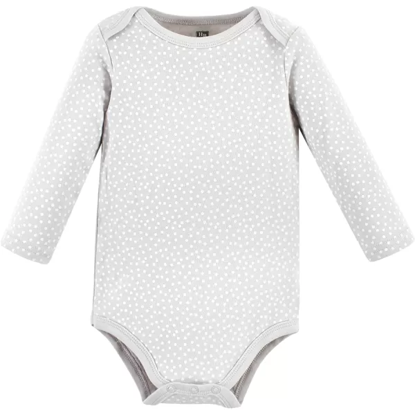 Hudson Baby Unisex Baby Cotton Long-Sleeve Bodysuits