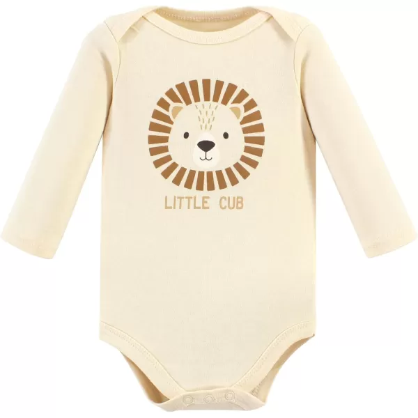 Hudson Baby Unisex Baby Cotton Long-Sleeve Bodysuits
