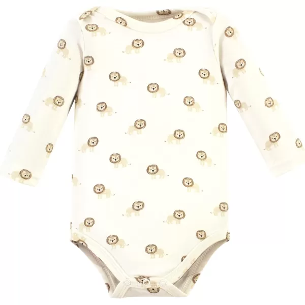 Hudson Baby Unisex Baby Cotton Long-Sleeve Bodysuits