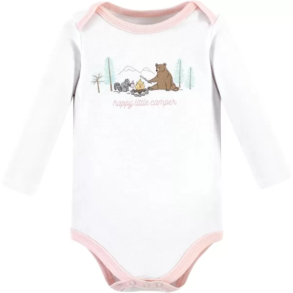 Hudson Baby Unisex Baby Cotton Long-Sleeve Bodysuits