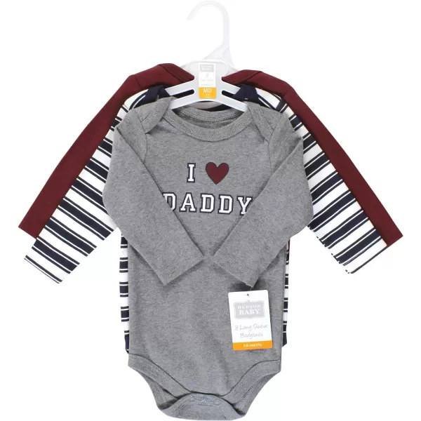 Hudson Baby Unisex Baby Cotton Long-Sleeve Bodysuits