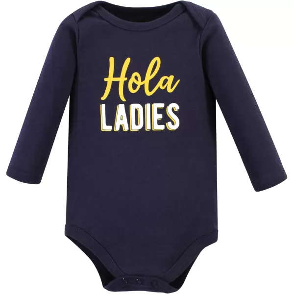 Hudson Baby Unisex Baby Cotton Long-Sleeve Bodysuits