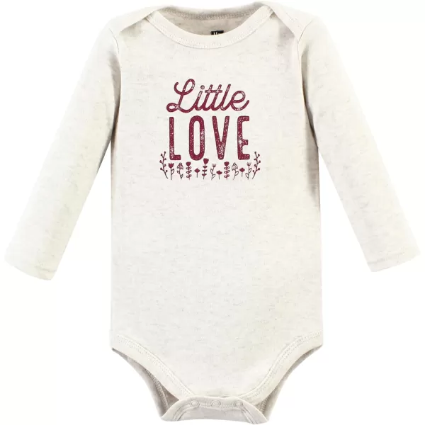 Hudson Baby Unisex Baby Cotton Long-Sleeve Bodysuits