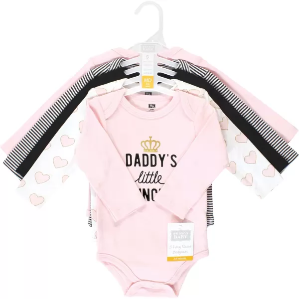Hudson Baby Unisex Baby Cotton Long-Sleeve Bodysuits