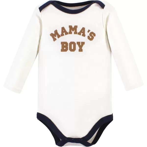 Hudson Baby Unisex Baby Cotton Long-Sleeve Bodysuits