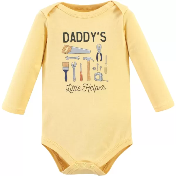 Hudson Baby Unisex Baby Cotton Long-Sleeve Bodysuits