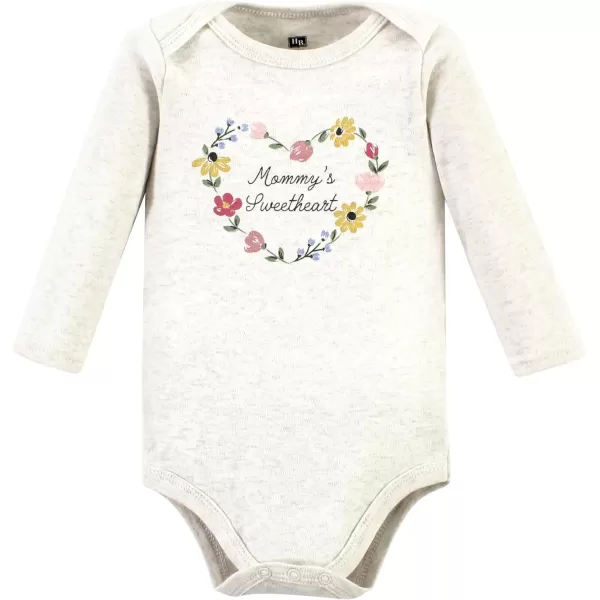 Hudson Baby Unisex Baby Cotton Long-Sleeve Bodysuits