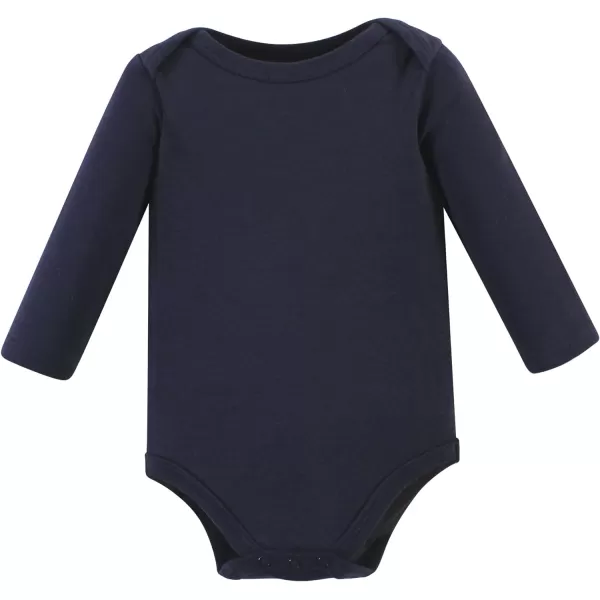 Hudson Baby Unisex Baby Cotton Long-Sleeve Bodysuits