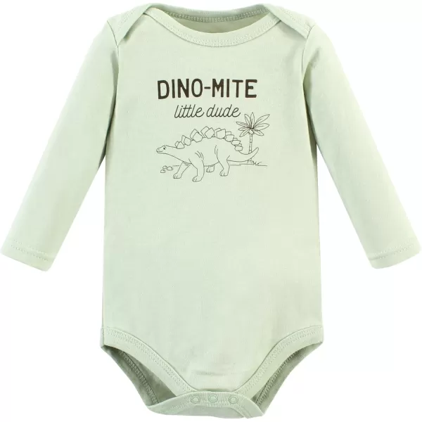 Hudson Baby Unisex Baby Cotton Long-Sleeve Bodysuits
