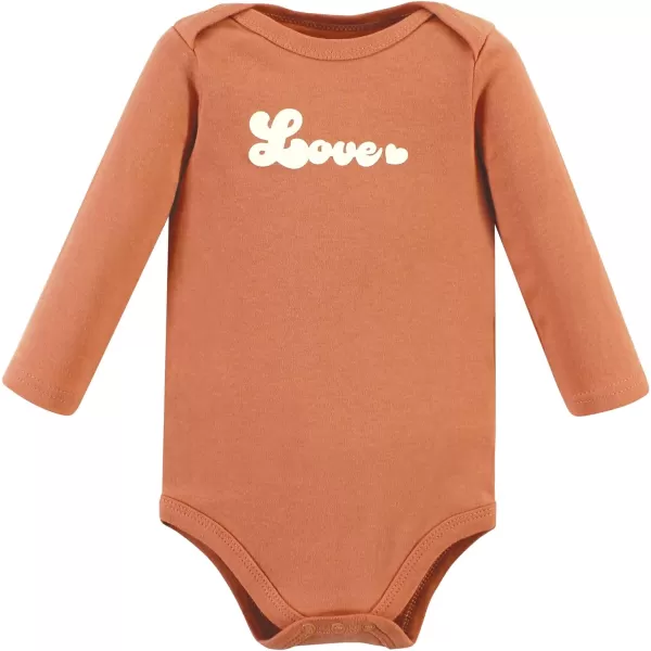 Hudson Baby Unisex Baby Cotton Long-Sleeve Bodysuits