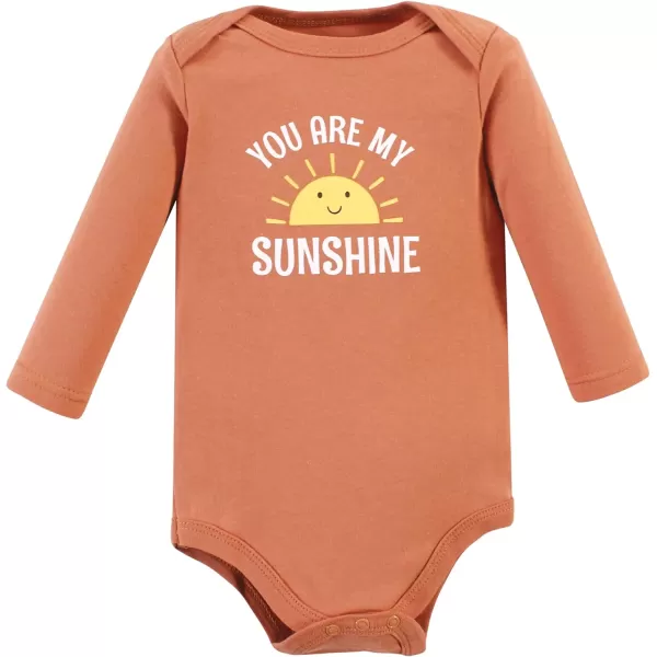 Hudson Baby Unisex Baby Cotton Long-Sleeve Bodysuits