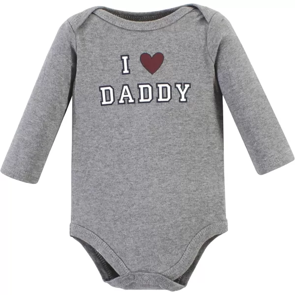 Hudson Baby Unisex Baby Cotton Long-Sleeve Bodysuits