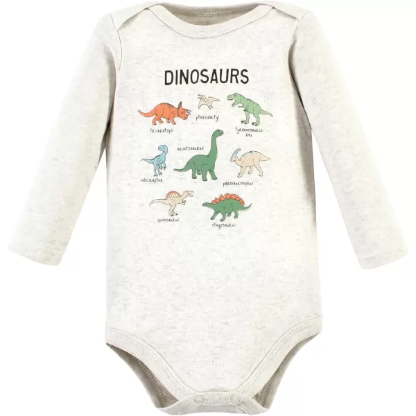 Hudson Baby Unisex Baby Cotton Long-Sleeve Bodysuits
