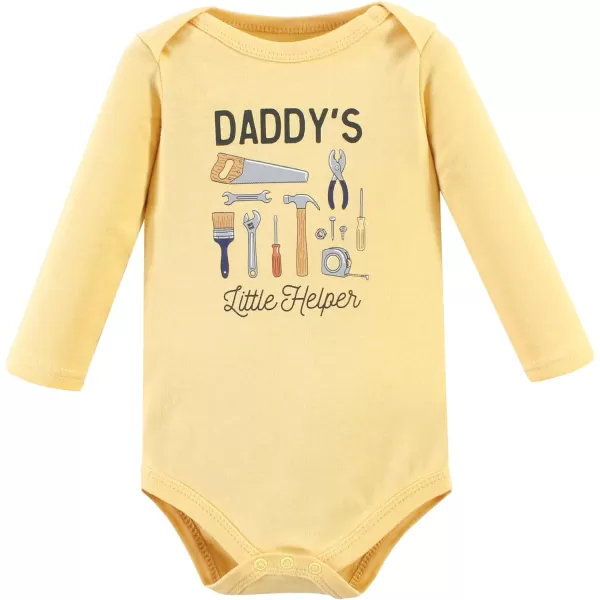 Hudson Baby Unisex Baby Cotton Long-Sleeve Bodysuits