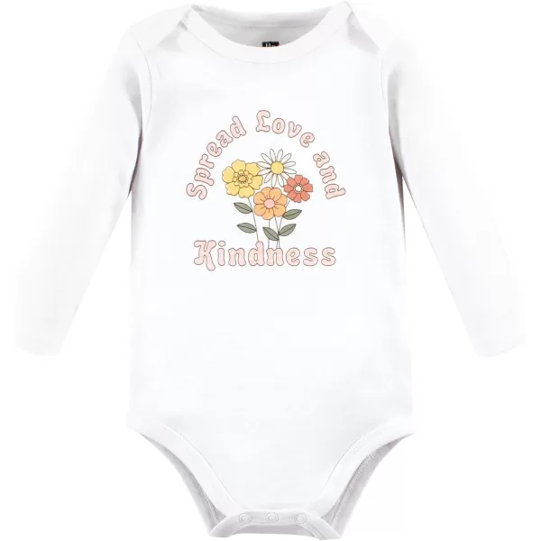 Hudson Baby Unisex Baby Cotton Long-Sleeve Bodysuits