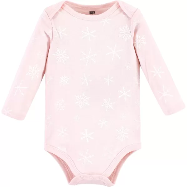 Hudson Baby Unisex Baby Cotton Long-Sleeve Bodysuits