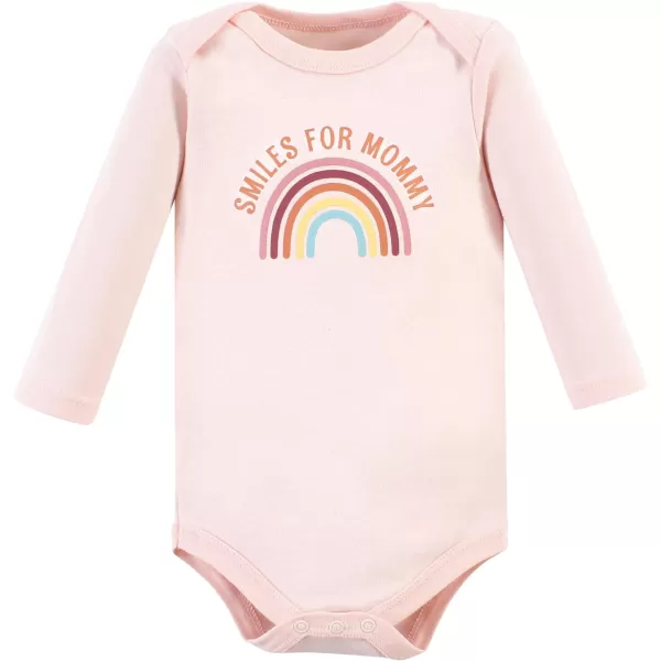 Hudson Baby Unisex Baby Cotton Long-Sleeve Bodysuits